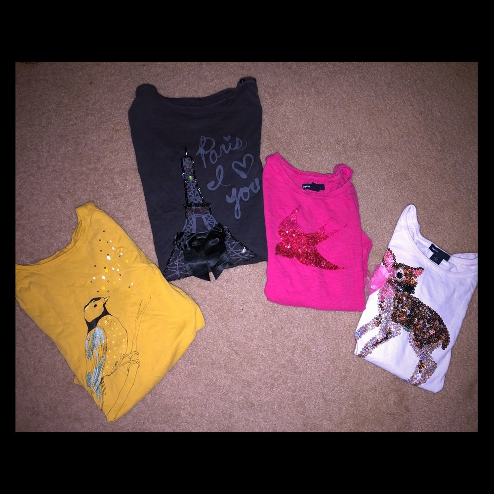 GAP kids long sleeve shirts